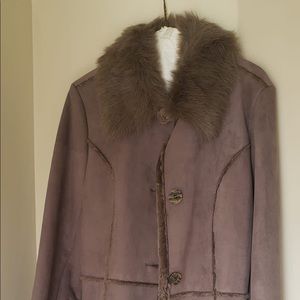 JNY Sherpa Style Jacket | Size Small NWOT